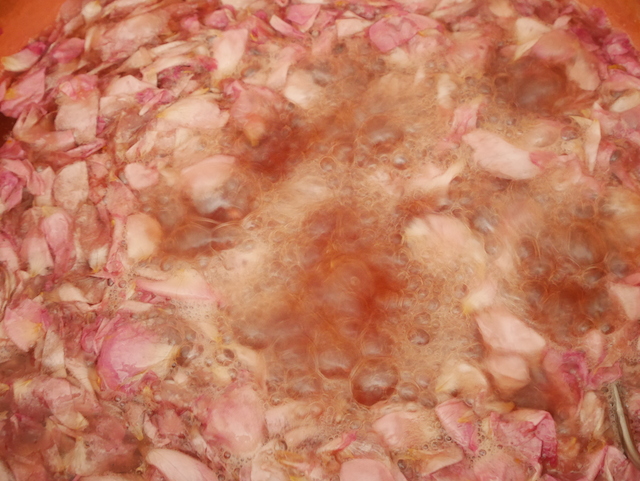 Confiture de pétales de Rose