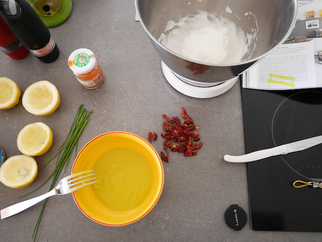 En cours Tapas Citrons farcis