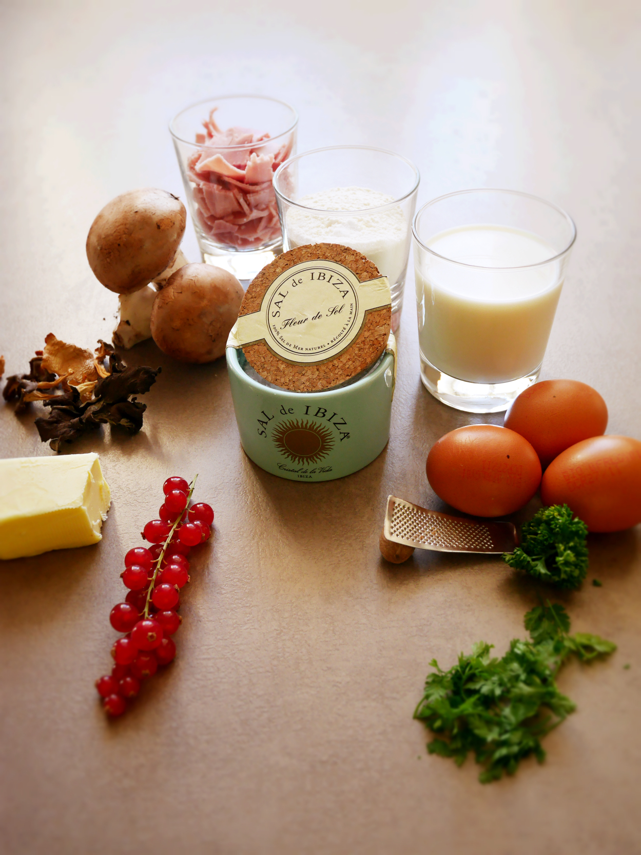 Recette crêpes aux champignons maison